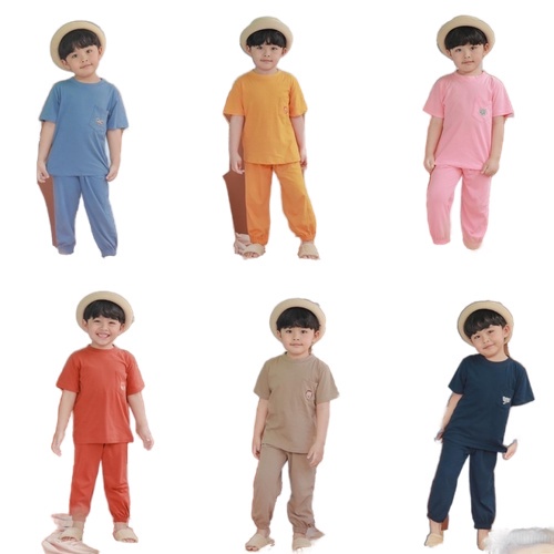 ZASKIYA - SET JOJO UNISEX ANAK / SETELAN JOGGER ANAK - SETELAN ANAK SMILEE JOJO USIA 1-6 TAHUN