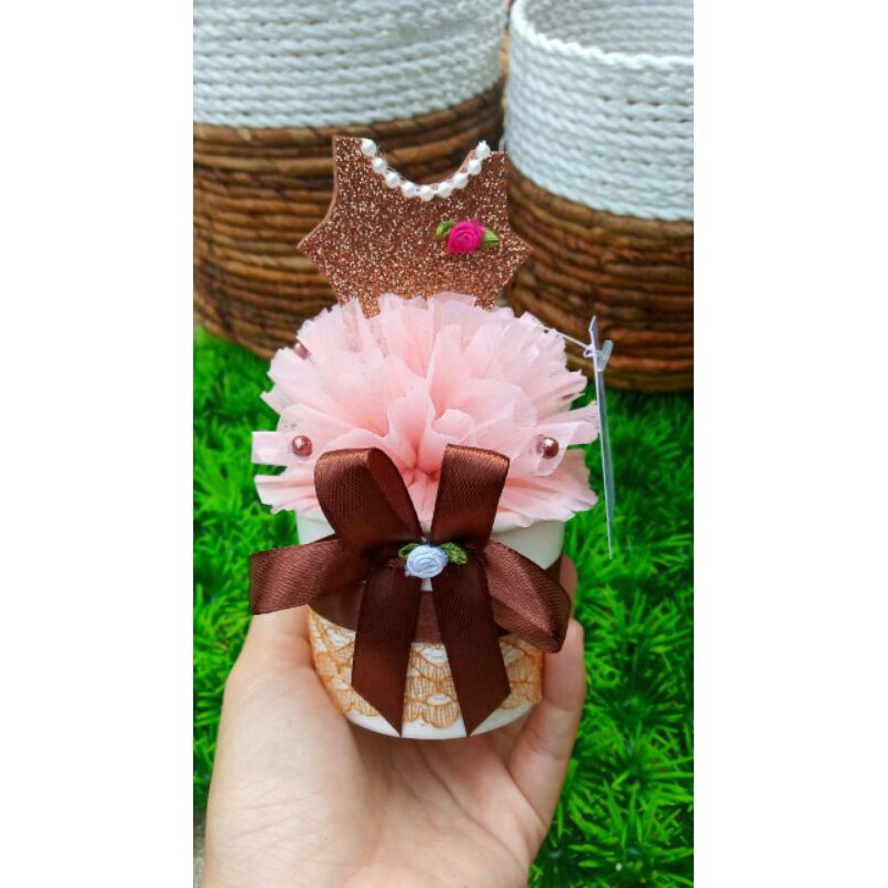 (15pcs)souvenir/gelas telur/tempat sirih/souvenir aqiqah/aqiqah