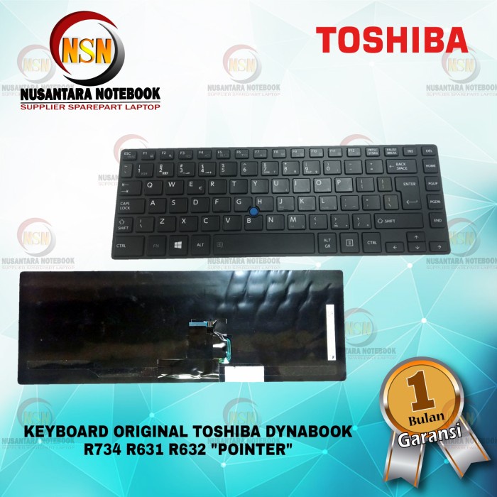 KEYBOARD TOSHIBA DYNABOOK R734/m