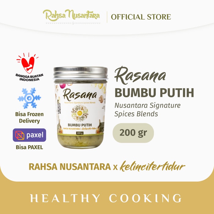 

RASANA - Bumbu Dasar Putih by Rahsa Nusantara | Alami Tanpa Pengawet Terlaris