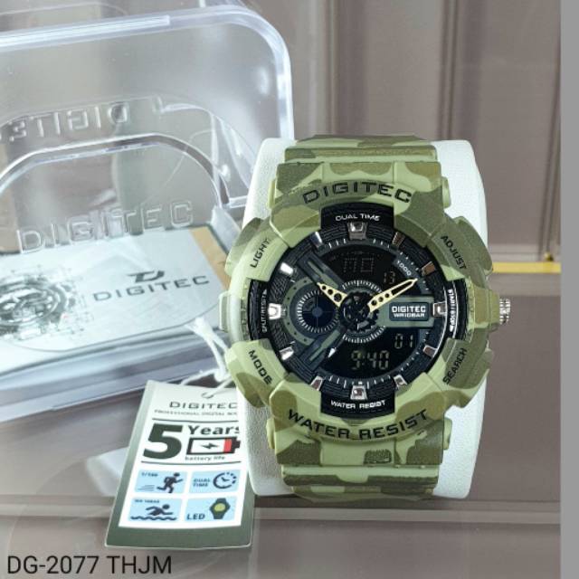 JAM TANGAN PRIA DIGITEC DG-2077 100% ORIGINAL