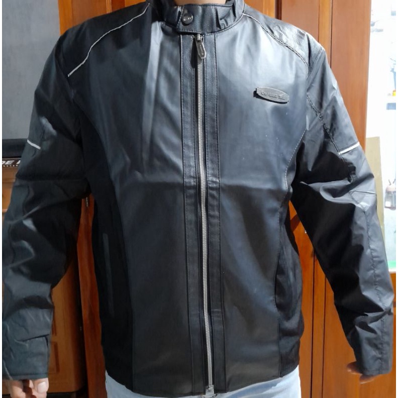 Jacket Honda Vario 150 Asli original - Black Jaket Motor Touring Apparel Hitam Original
