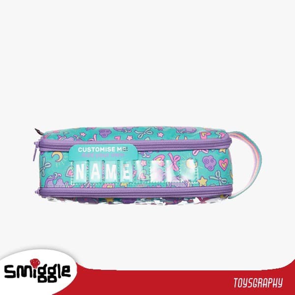 

SMIGGLE Pencil Case - Dual Zip ID Wander DB
