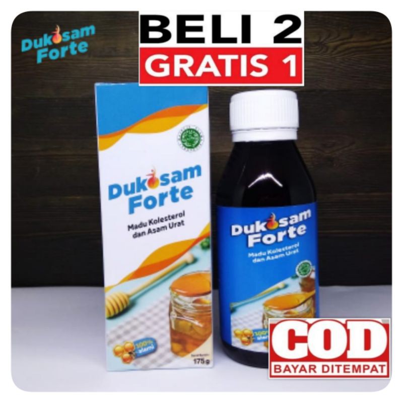 Dukosam Forte Obat Kolesterol - Nyeri Sendi - Asam Urat Dari Bahan Herbal Alami