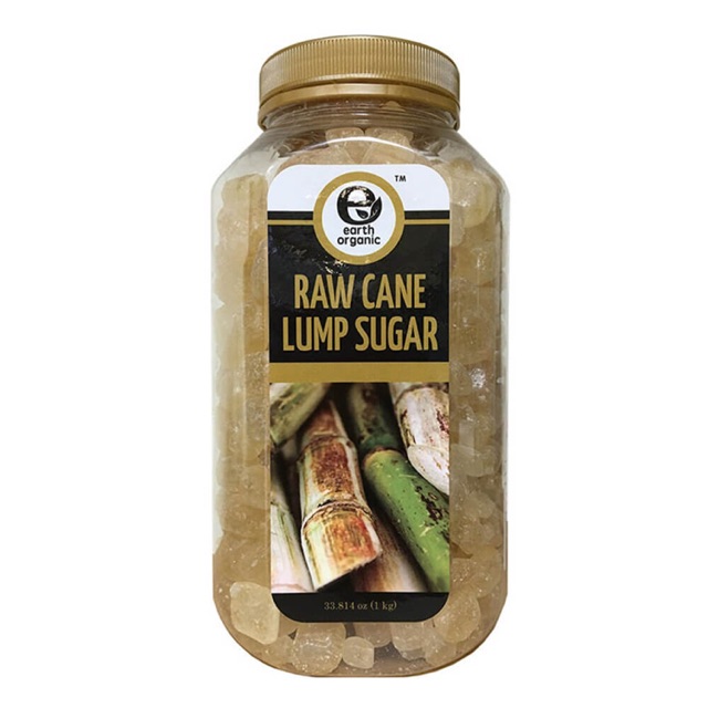 

Earth Organic Raw Lump Cane Sugar 1kg