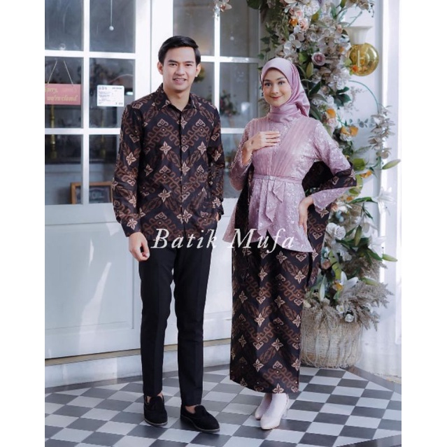 SET COUPLE AVEENA DUSTY | KEBAYA WISUDA TERBARU KEBAYA LAMARAN KEBAYA MODERN KEBAYA KONDANGAN