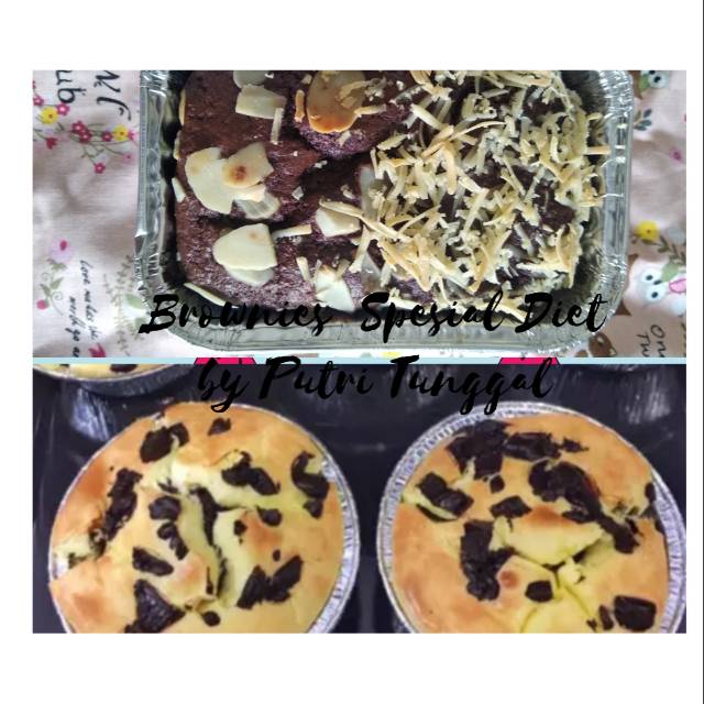 

Brownies Keto / DEBM / diabetes / hipertensi / gluten free/ busui
