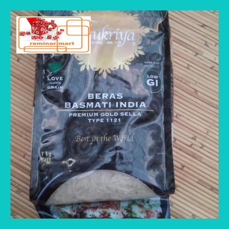 

S0Bers Beras Brasmati India Merk Shukriya Ric0S50B
