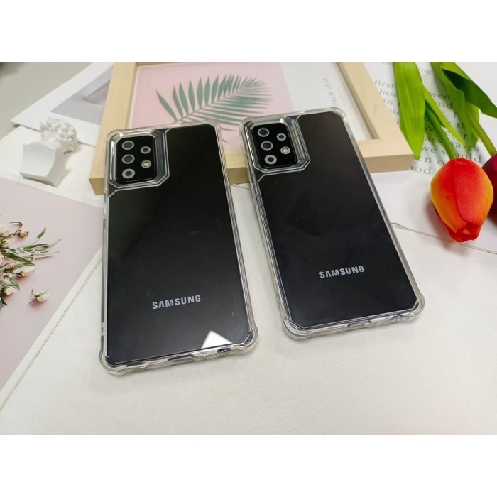 Case Samsung A52S 5G 6.5&quot; Crystal Oem Luxury Sliding Aero SlimFit Anti Selip Case A52s 5G