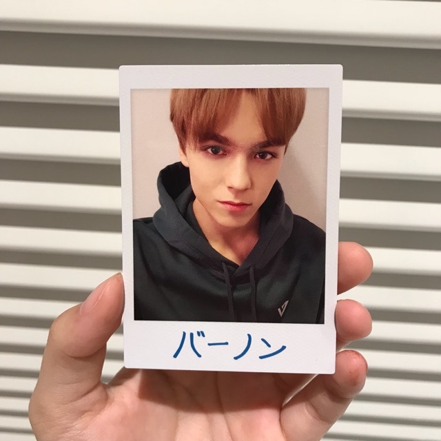 Seventeen Japan Tour Saitama Vernon Polaroid Photocard Pc Trading Card Tc