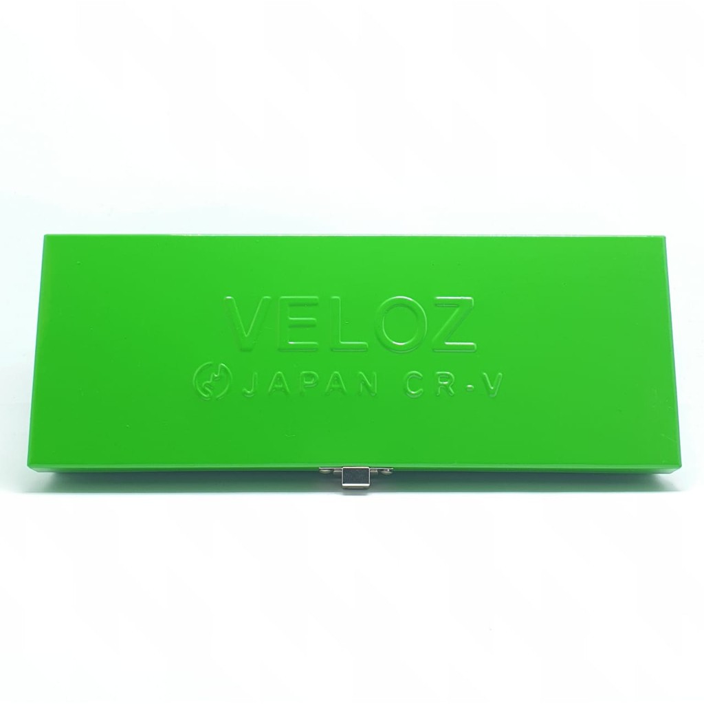 Veloz Premium SET 8-24  Kunci Sok Sock Socket 12 Pcs 8-24mm 6PT 1/2&quot; Chrome Vanadium Steel