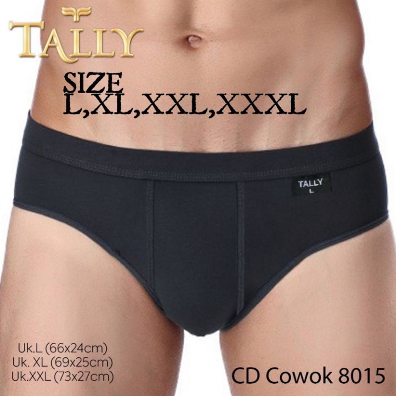 CELANA DALAM PRIA / CD COWO / LAKI TALLY 8015 - SATUAN - SIZE L XL XXL XXXL