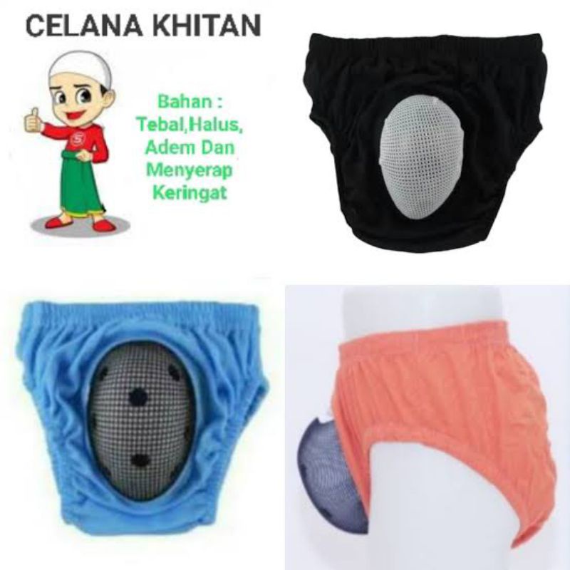 Celana sunat anak  / celana khitan anak Ukuran S M l XL XXL