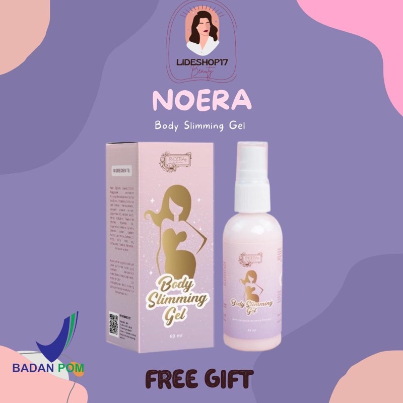 [AGEN RESMI] Noera Body Slimming Gel - Gel Pelangsing, Pelangsing Oles BPOM