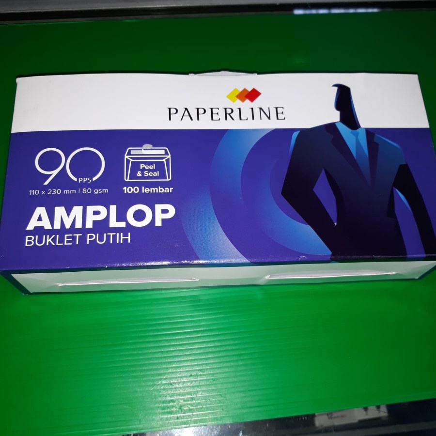 Amplop putih panjang Paperline 90