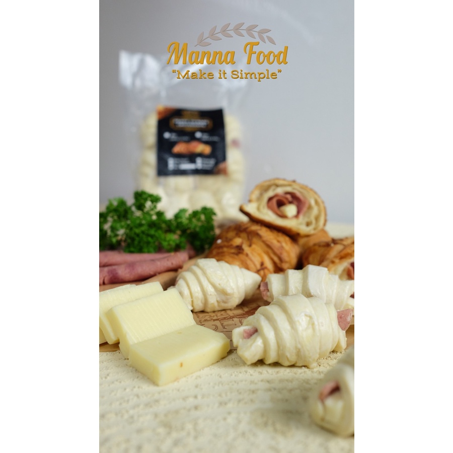 

Mini Frozen Smoked beef Croissant 1 pack 12 pcs
