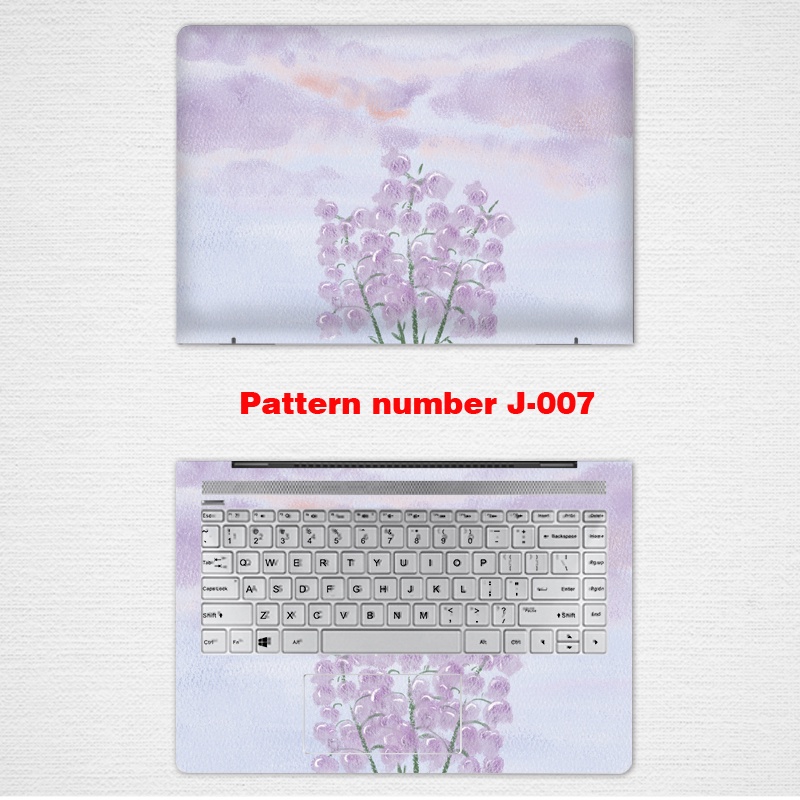 2 Pcs Stiker Pelindung Laptop Notebook Motif Pemandangan Ukuran 12 13 14 15.6 Inch Untuk ASUS X454 X540 X550 X554 GM501 GL502