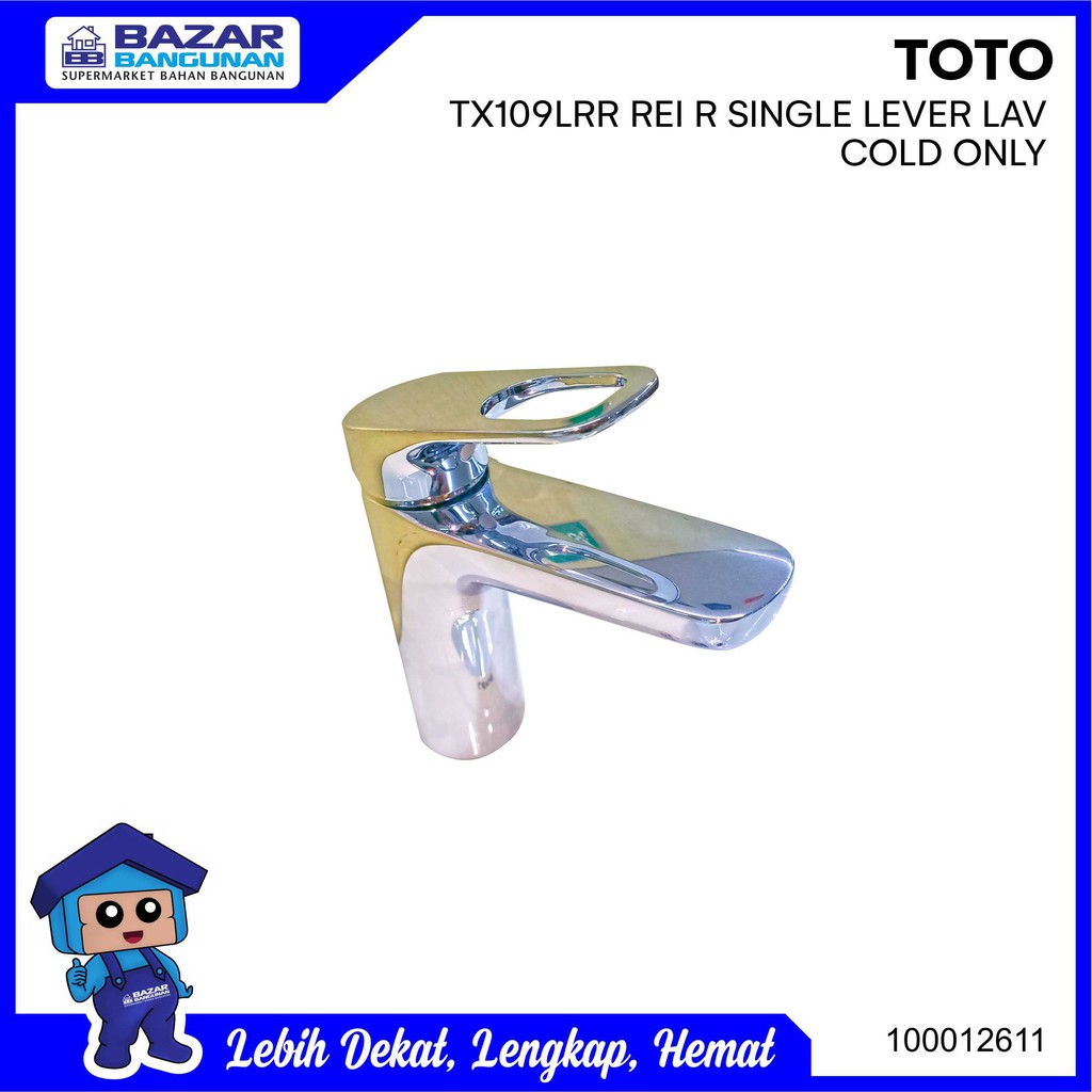 Toto - Keran Kran Washtafel Wastafel Tap Tx 109 Lrr Tx 109Lrr Tx109Lrr