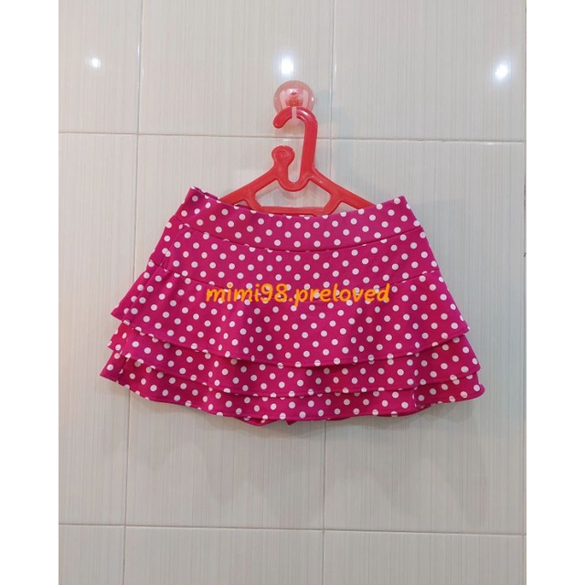 Rok Polkadot / Rok Pendek/ Rok Pink
