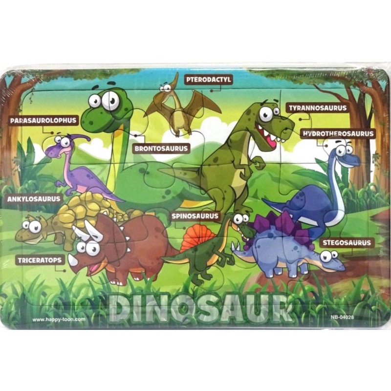 Puzzle Anak Tema Dinosaur