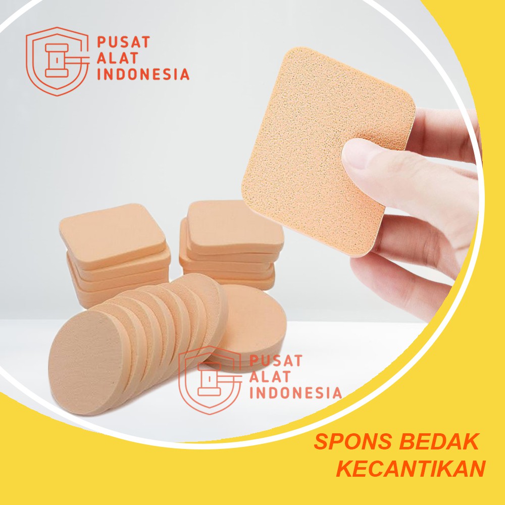 SPONS BEDAK KECANTIKAN U44 MAKE UP SPONGE  BRUSH POUCH SPON SET SEPON TABUR PUFF SPOND BLAS ON SEPONS BUSA BULAT KOTAK MAKEUP WAJAH ALAT SPOON MUKA PERALATAN PERAWATAN KULIT