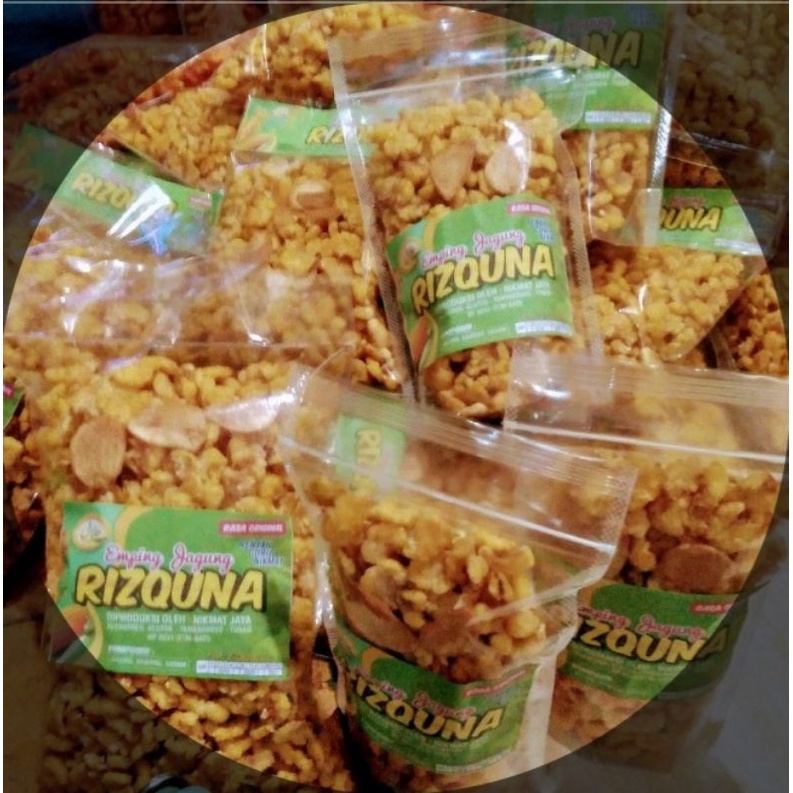 

CEMILAN / MAKANAN RINGAN EMPING JAGUNG RIZQUNA