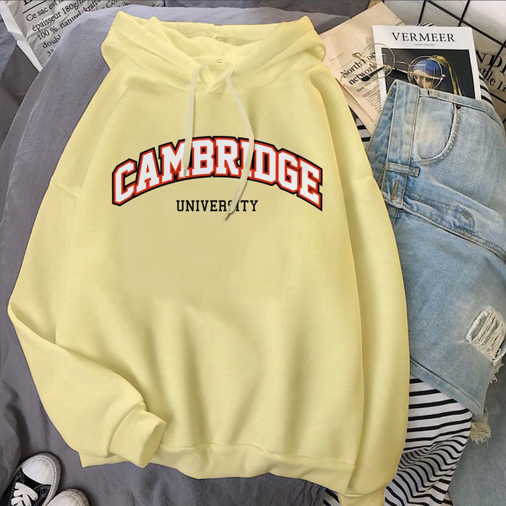 CAMBRIDGE UNIVERSITY HOODIE / HOODIE PRIA TEBAL