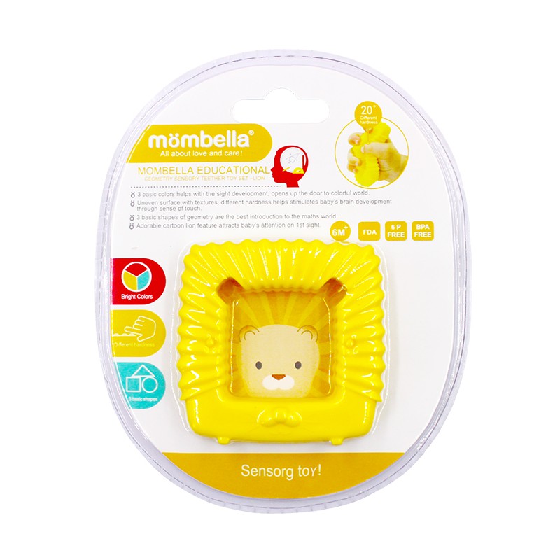 Mombella Educational Teether Lion Gigitan Bayi