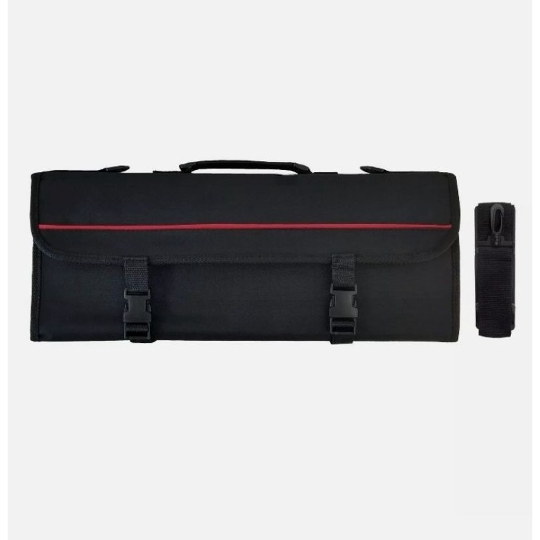 tas pisau selempang knife roll bag chef bag knife holder