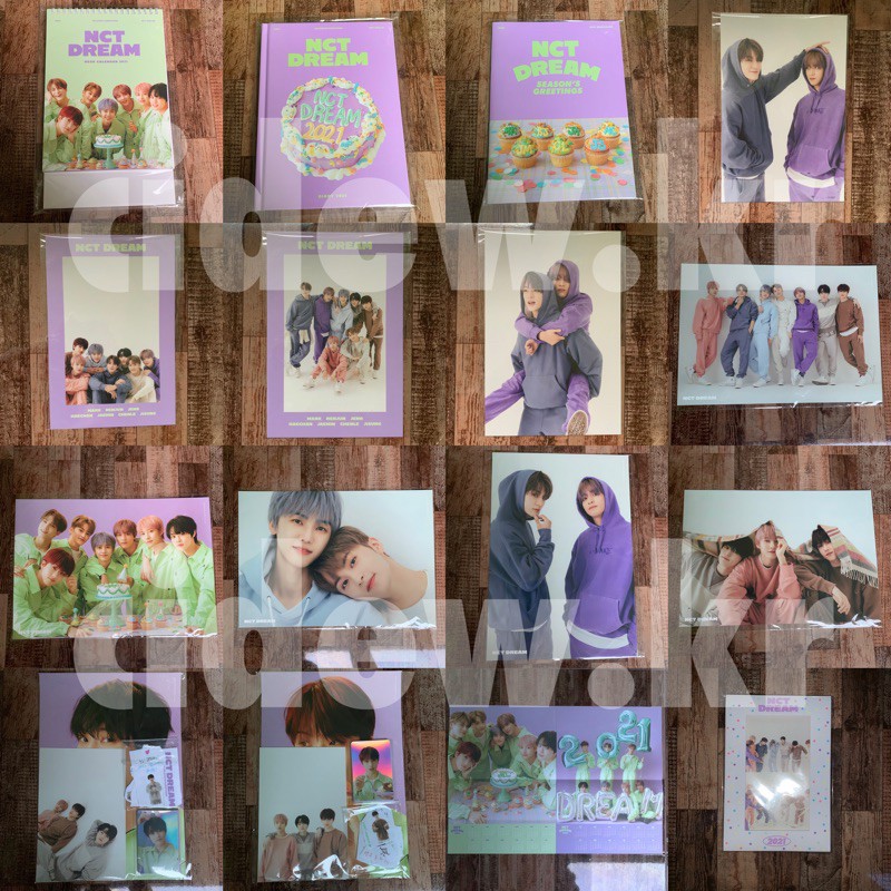 [SHARING] NCT DREAM SEASON GREETING 2021 BENEFIT ALADIN