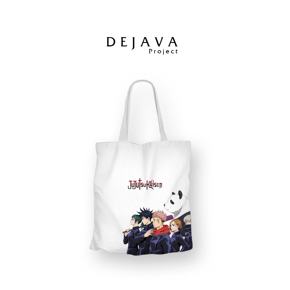 TOTEBAG KANVAS ORIGINAL DEJAVA TOTEBAG KANVASTERBAIK ANIME JUJUTSU 02