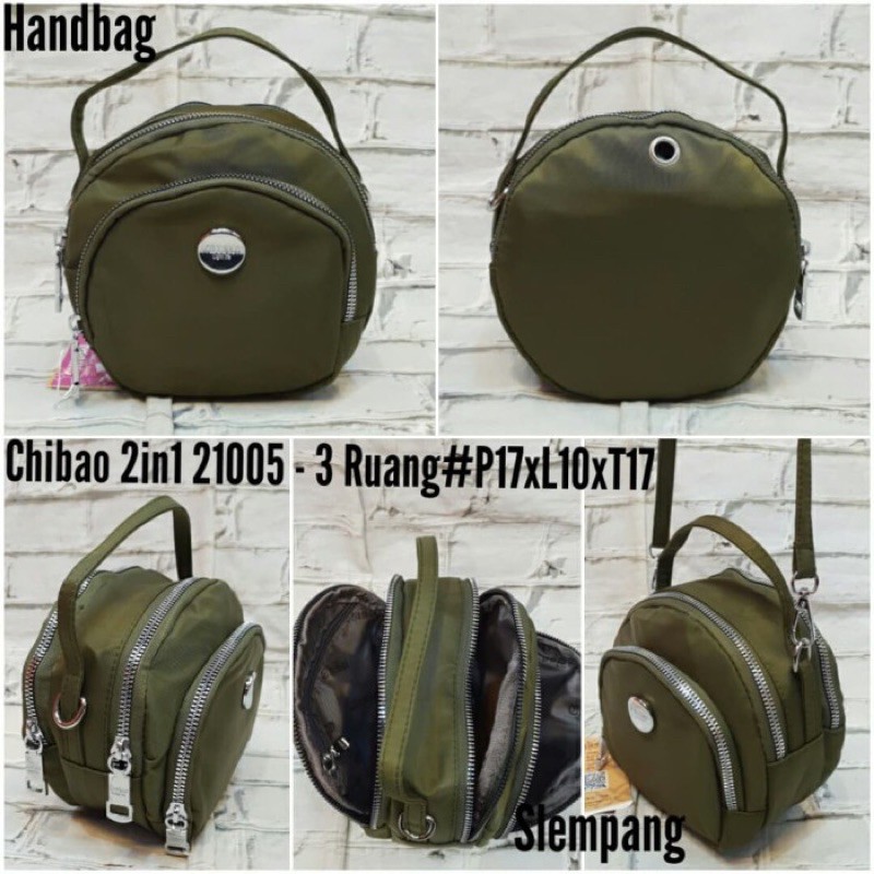 CLEARANCE SALE TOP HANDLE CHIBAO 21005 (bisa selempang & tenteng)