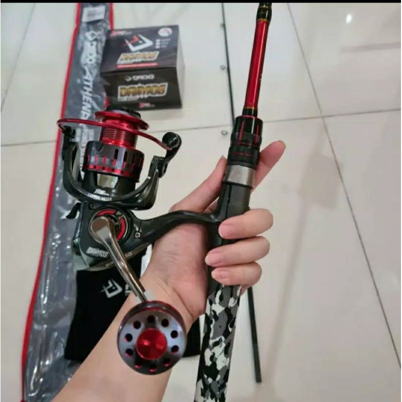 joran set daido athena pro series 165 & 180 + reel daido daimos
