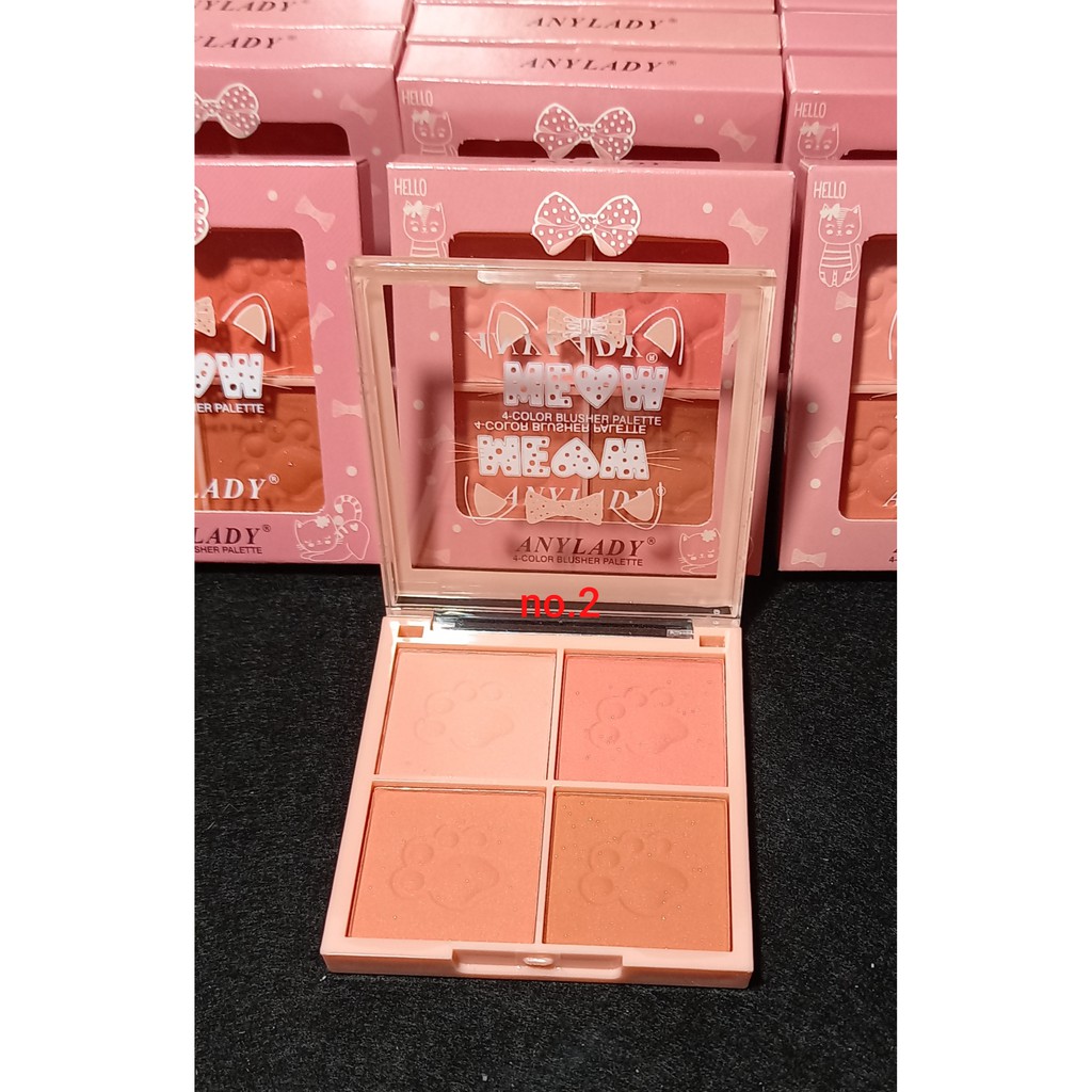 PROMO!!!BLUSH ON/BLUSHER 4 WARNA ANYLADY 813/968