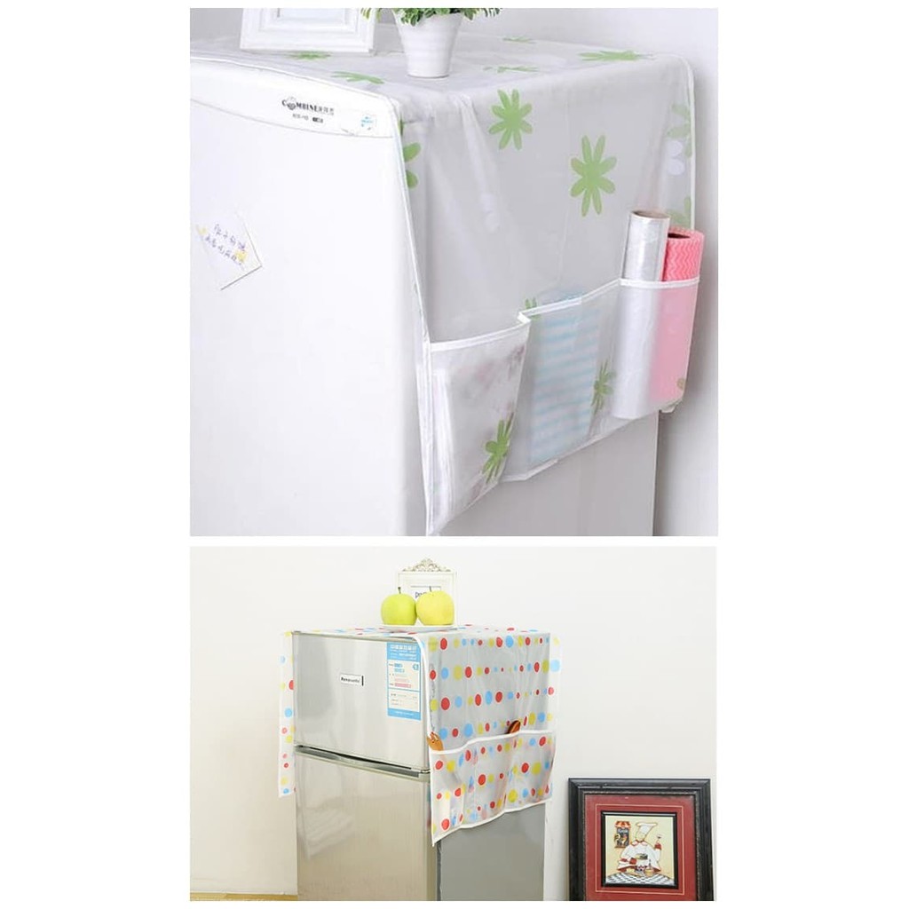 Taplak Kulkas Waterproof - Cover Penutup Lemari Es murah baru makassar