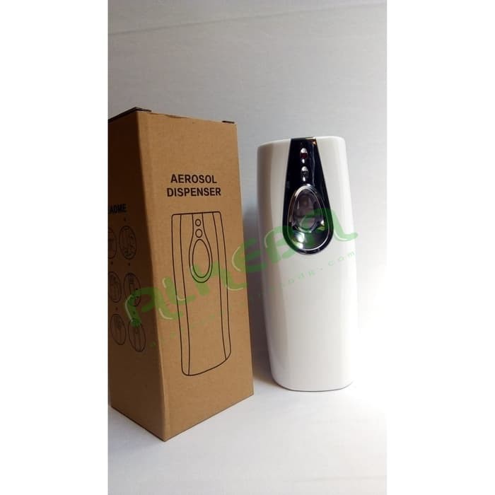 LED Aerosol Dispenser Type F118 - Dispenser Air Freshener Aerosol Sensor Cahaya