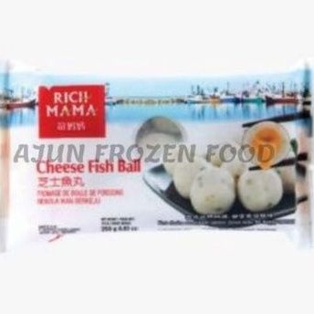 

Rich Mama Cheese Fish Ball 250gr (Frozen Food)