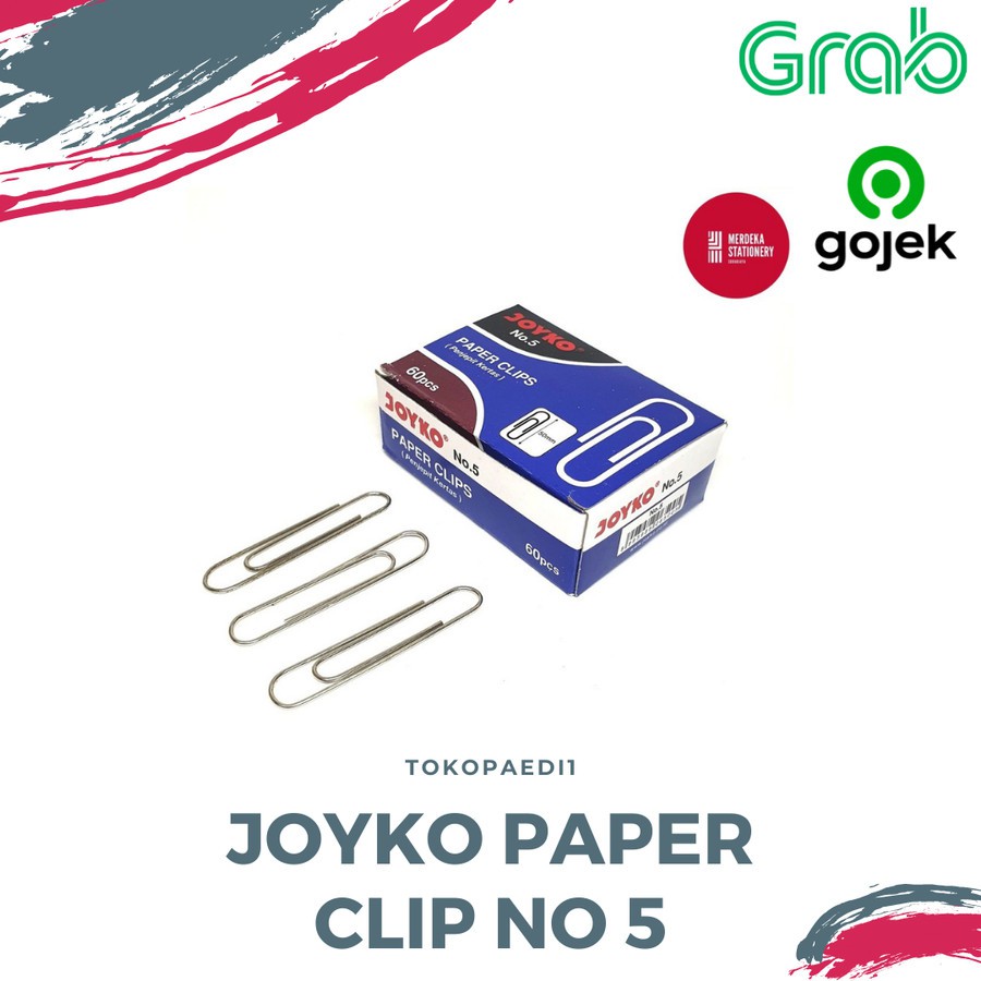 

PAPER CLIP JOYKO UKURAN BESAR NO 5