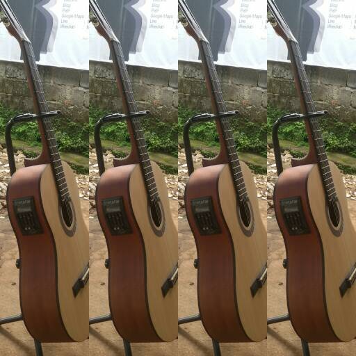 SALE gitar akustik elektrik shelby klasik nilon premp tuner