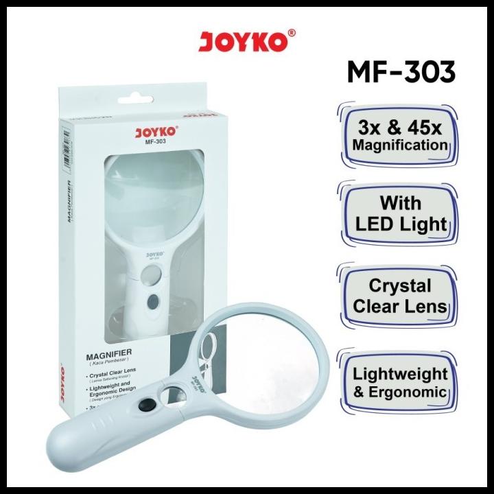 

Caramel | Kaca Pembesar Lampu Led Magnifier Led Light Joyko - Mf-303