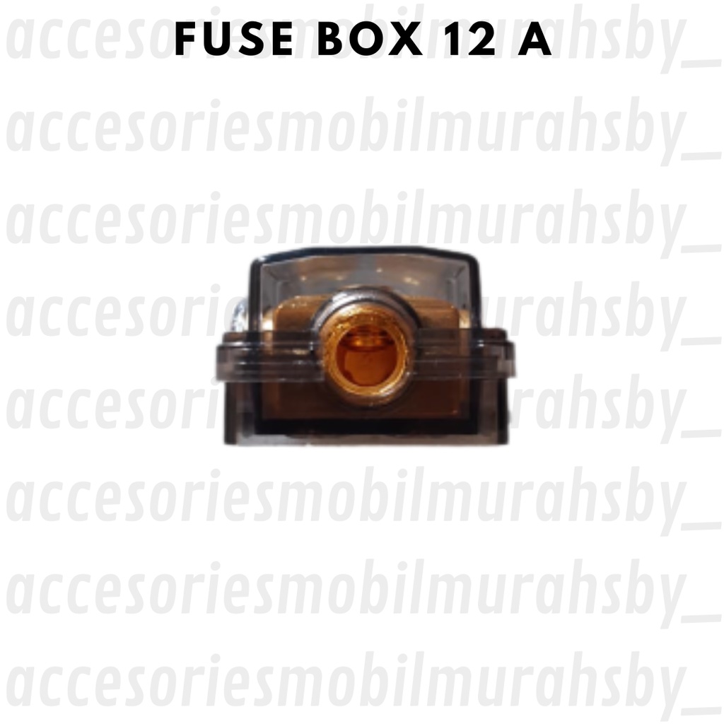 Box sekring 60 ampere 2 jalur/fuse box skring audio/box skring mobil