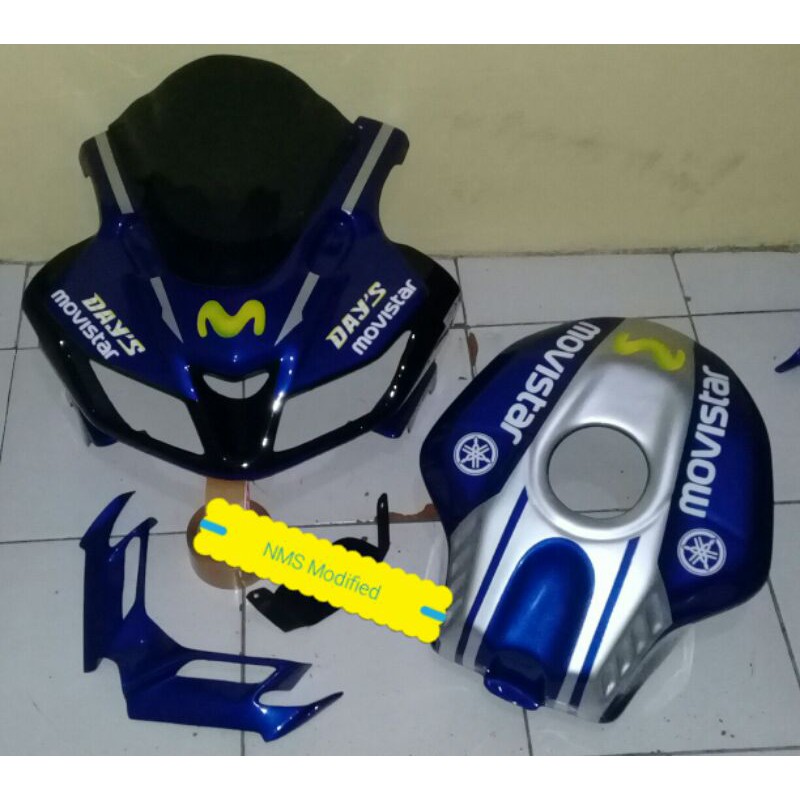 Paket R15 Lama v1v2 Kedok HL Model R15v3 + Cover Tangki Model R1+ Winglet