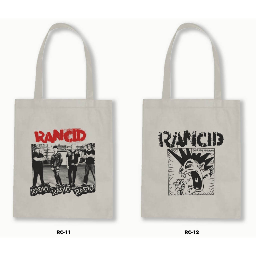 TOTE BAG BLACU - RANCID .01