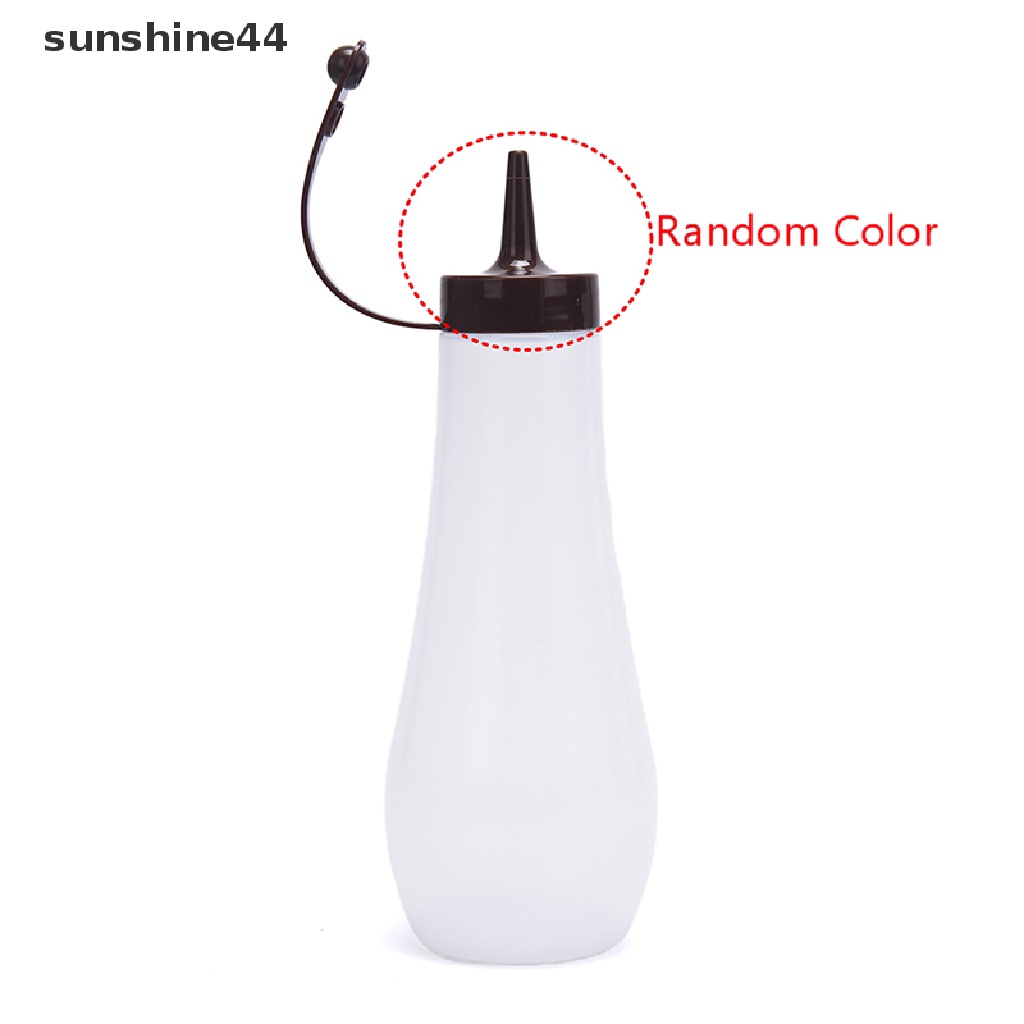 Sunshine Botol Dispenser Saus / Minyak / Kecap / Salad Bahan Plastik Untuk Dapur