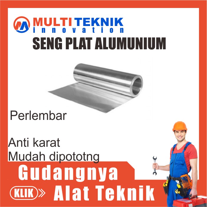 Seng Plat Alumunium Aluminium Lembaran 0,2 0,3 mm MT486