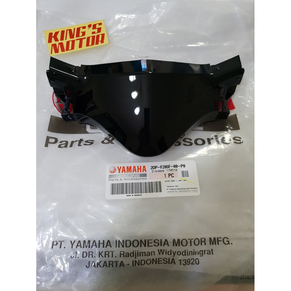 COVER DAGU LAMPU DEPAN NMAX HITAM ASLI YAMAHA