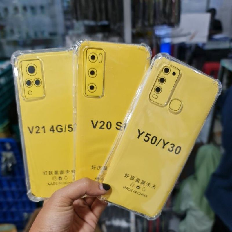 Case bening case transparan soft case bening anti crack Vivo all type