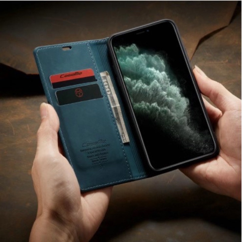 Flip Case Samsung A13 4G Caseme Samsung A13 Flip Cover Slot Kartu Dompet Samsung A13 4G | Samsung A1