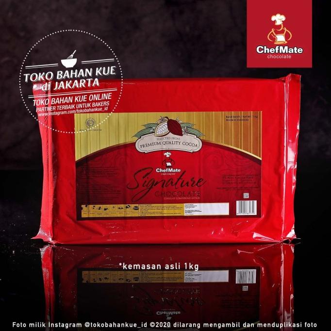 

Chefmate SIGNATURE 1kg Dark Chocolate Compound Coklat Baking Bahan Kue