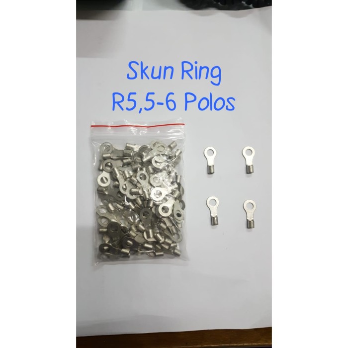 Skun Kabel Ring O Non Isolated 5.5-6 / Skun VR 5.5-6 POLOS / Skun 6mm / Skun Polos 5.5-6 Ring Skun O